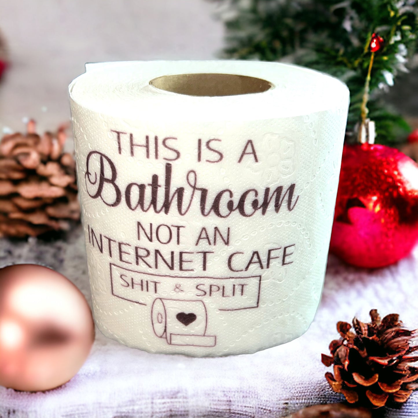 "This is a Bathroom" Toilet Paper