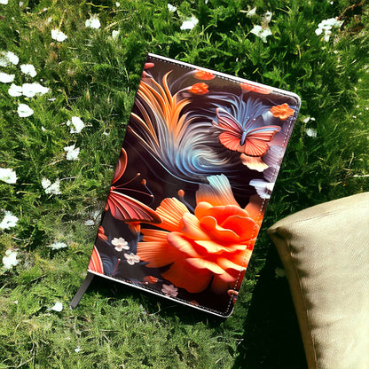 3D Flower and Butterfly Journal