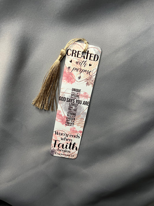 Created with a Purpose Bookmark