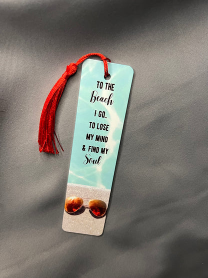 To the Beach Bookmark