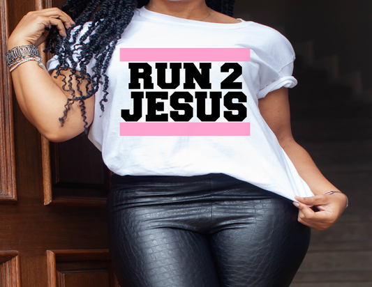 Run 2 Jesus T shirt